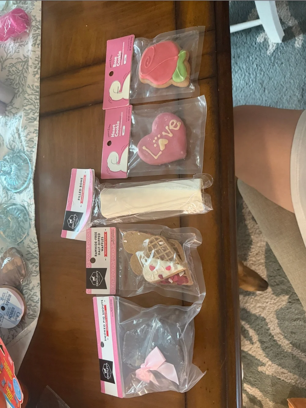 Dentley’s Assorted Dog Treats and Wiggles and Wags cookies healthy pet good boy